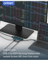 Onten USB-C TO HDMI Docking Station with Instant Screen-Off One-Click Mute | 4K@30Hz | UC123+ - Pine Green