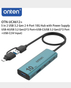 Onten USB-C Ethernet Card | Network Speed [100M 10M] | OTN-UC101H - Pine Green