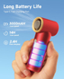 KiCA JetFan Mini | Portable Fan | KiCAPF - Bright Red