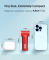 KiCA JetFan Mini | Portable Fan | KiCAPF - Bright Red