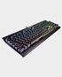 Corsair K70 RGB Mk.2 Full-Sized Mechanical Gaming Keyboard | Cherry Mx Red Switches | USB-A Wired Connectivity | CH-9109010-NA - Black