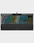 Corsair K100 RGB Optical-Mechanical Gaming Keyboard | English Keyboard in Qatar