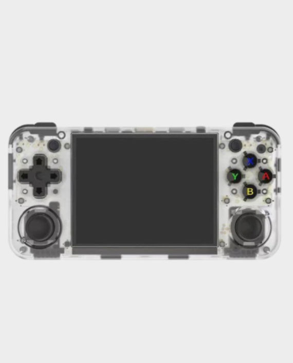 Anbernic RG35XXH Retro Handheld Gaming Console | 3.5-inch IPS Display | 5000+ Games - Transparent White