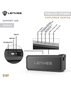 LENYES S107 Military Grade Portable Wireless Speaker | 20W | IPX7 | Bluetooth 5.3 - Black