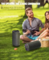 LENYES S214 Portable Wireless Speaker | 20W | Bluetooth 5.3 | USB Type-C | 20Hz - 20KHz | 1500mAh Battery  - Black