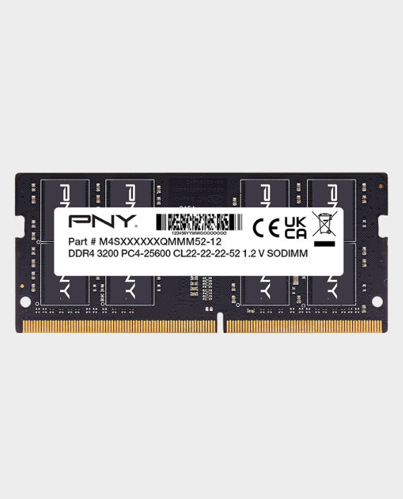 Buy PNY Performance 16GB DDR4 3200MHz Laptop RAM in Qatar