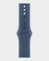 Apple Watch Series 10 GPS + Cellular 46mm Silver Aluminium Case with Denim Sport Band S/M - MWWL3
