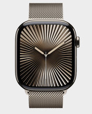 Apple Watch Series 10 (GPS + Cellular 46mm) Natural Titanium Case in Qatar