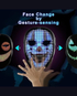 Shining App Mask with Bluetooth Programmable
