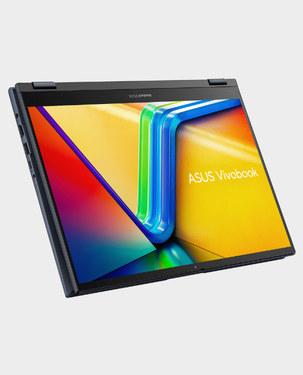 Asus Vivobook S 14 Flip TN3402YA-LZ327W | AMD Ryzen 5 7430U | 8GB RAM | 512GB SSD |  AMD Radeon Graphics | 14 inch 3-sided NanoEdge Display | English Arabic Keyboard | Windows 11 Home - Quiet Blue