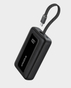 Anker Zolo Powerbank 20000 mAh | 30W Power Bank Portable Charger | Built-In USB-C Cable  - Black