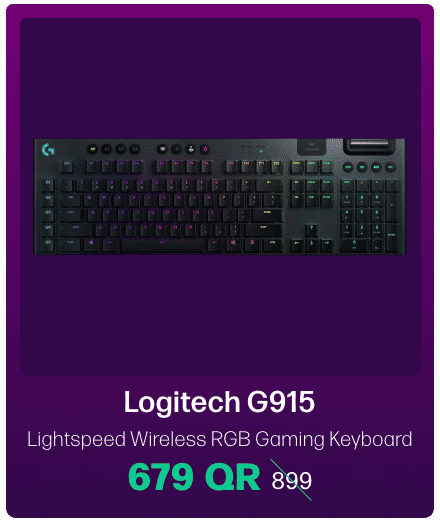 Logitech G915 Gaming Keyboard title=