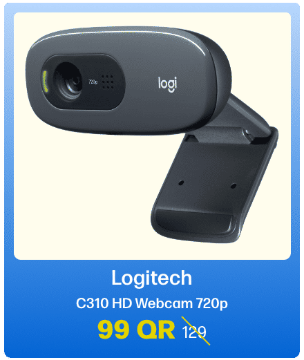 Logitech C310 HD Webcam title=