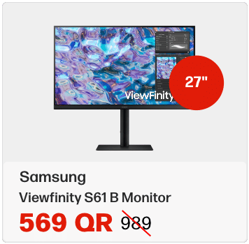 Samsung Viewfinity S61 B In Qatar