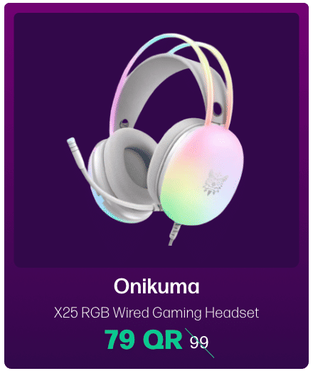 Onikuma X25 Gaming Headset title=