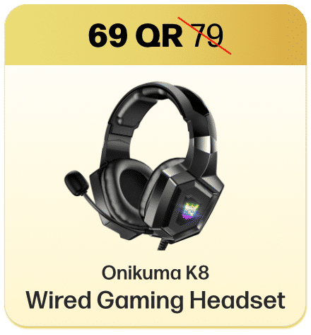Onikuma K8 Gaming Headset title=