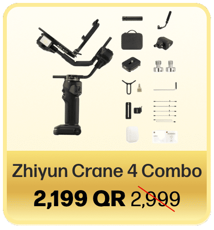 Zhiyun Crane 4 Combo title=