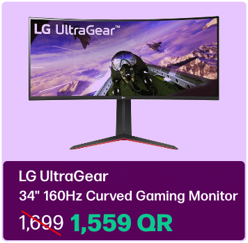 LG UltraGear Gaming Monitor In Qatar