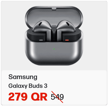 Galaxy Buds 3 In Qatar