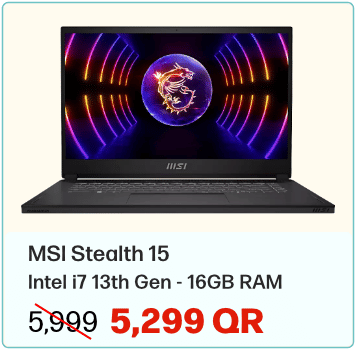 MSI Stealth 15 In Qatar