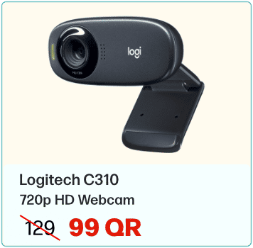 Logitech C310 HD Webcam In Qatar