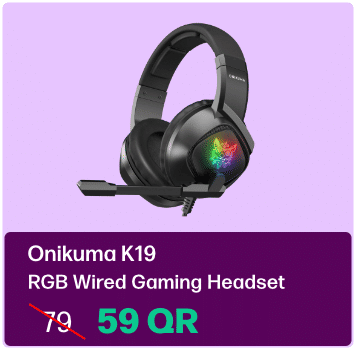 Onikuma K19 Headset In Qatar
