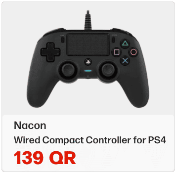 Nacon Wired Compact Controller In Qatar