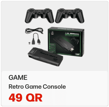 GAME Retro Game Console In Qatar