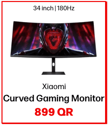 Xiaomi Curved Gaming Monitor In Qatar