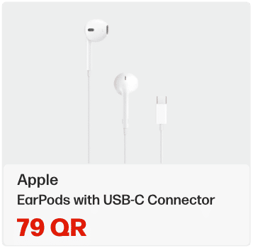 Apple EarPods In Qatar