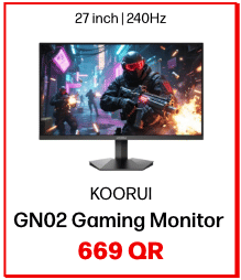 KOORUI GN02 Gaming Monitor In Qatar