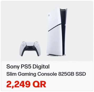 PS5 Digital Slim Gaming Console In Qatar