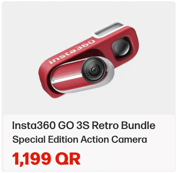 Insta360 GO 3S Retro Bundle In Qatar
