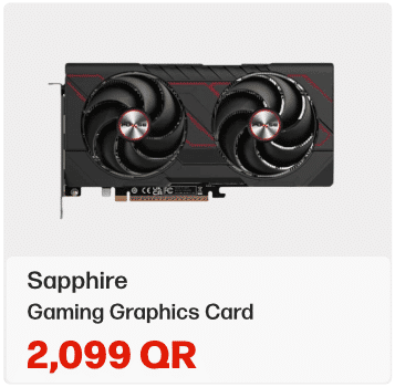 Sapphire PULSE AMD Radeon RX 9060 XT In Qatar