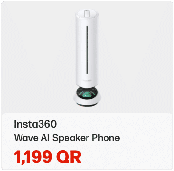 Insta360 Wave AI Speaker Phone In Qatar