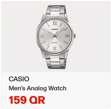 CASIO Men's Analog Watch In Qatar