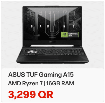 ASUS TUF Gaming Laptop A15 In Qatar