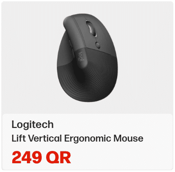 Logitech Lift Mouse In Qatar