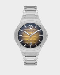 Valentino Orlandi Gents Quartz Watch Stainless Steel Brown Gradient Dial in Qatar