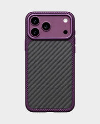 Vavvi Carbon Design Magsafe Case for Apple iPhone 18 Pro Max - Purple