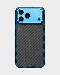 Vavvi Carbon Design Magsafe Case for Apple iPhone 18 Pro - Glacier Blue