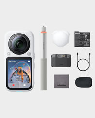 Insta360 X6 8K Action Camera Essential Bundle - Arctic White in Qatar