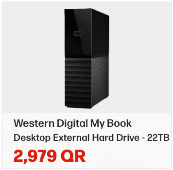Western Digital My Book 22TB In Qatar